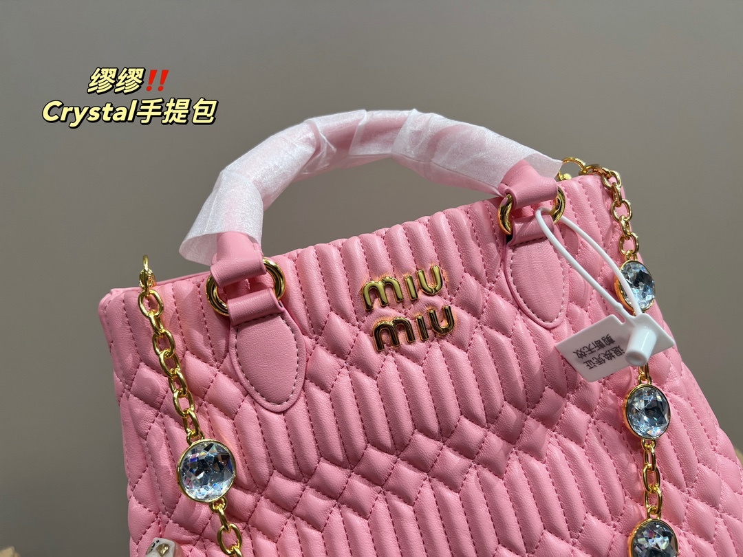 MiuMiu Crystal handbag-Luxeon