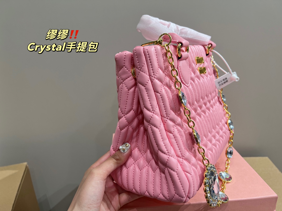 MiuMiu Crystal handbag-Luxeon
