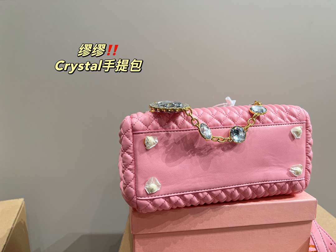 MiuMiu Crystal handbag-Luxeon