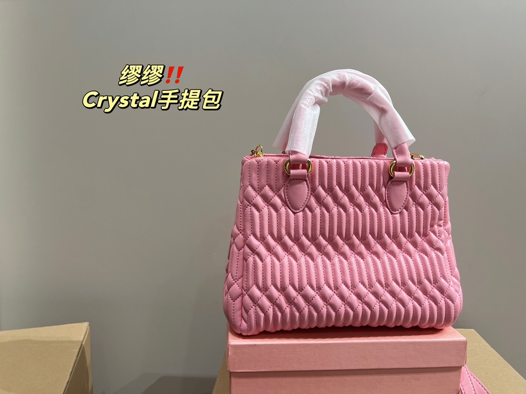 MiuMiu Crystal handbag-Luxeon