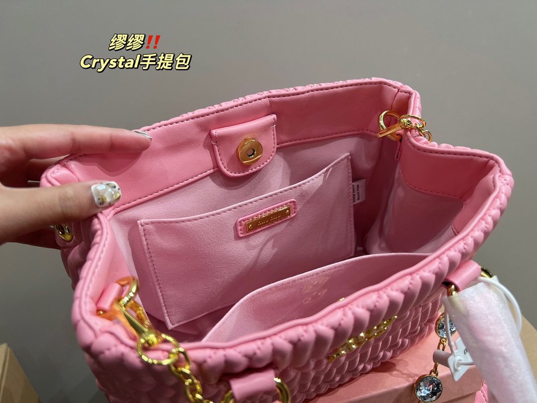 MiuMiu Crystal handbag-Luxeon