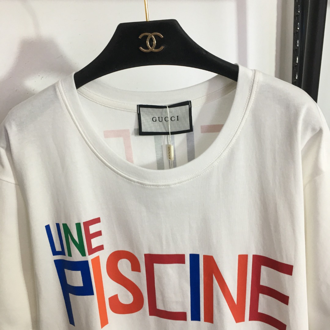 G style Print Short Sleeve T-Shirt-Luxeon