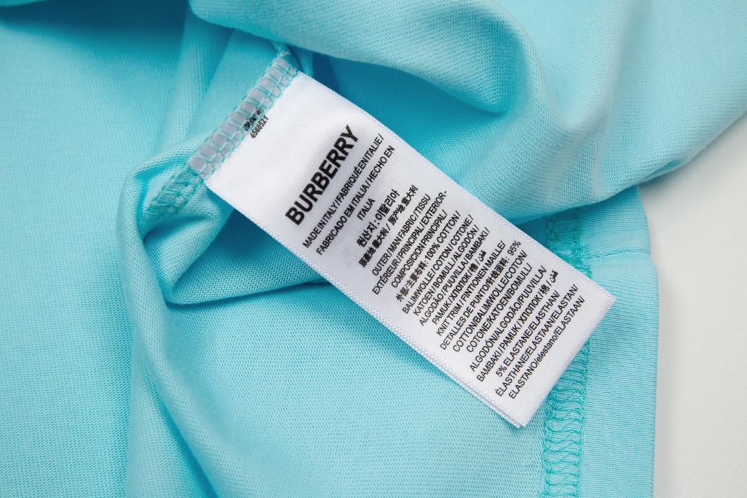 Burberry Summer Print Short Sleeves-Luxeon