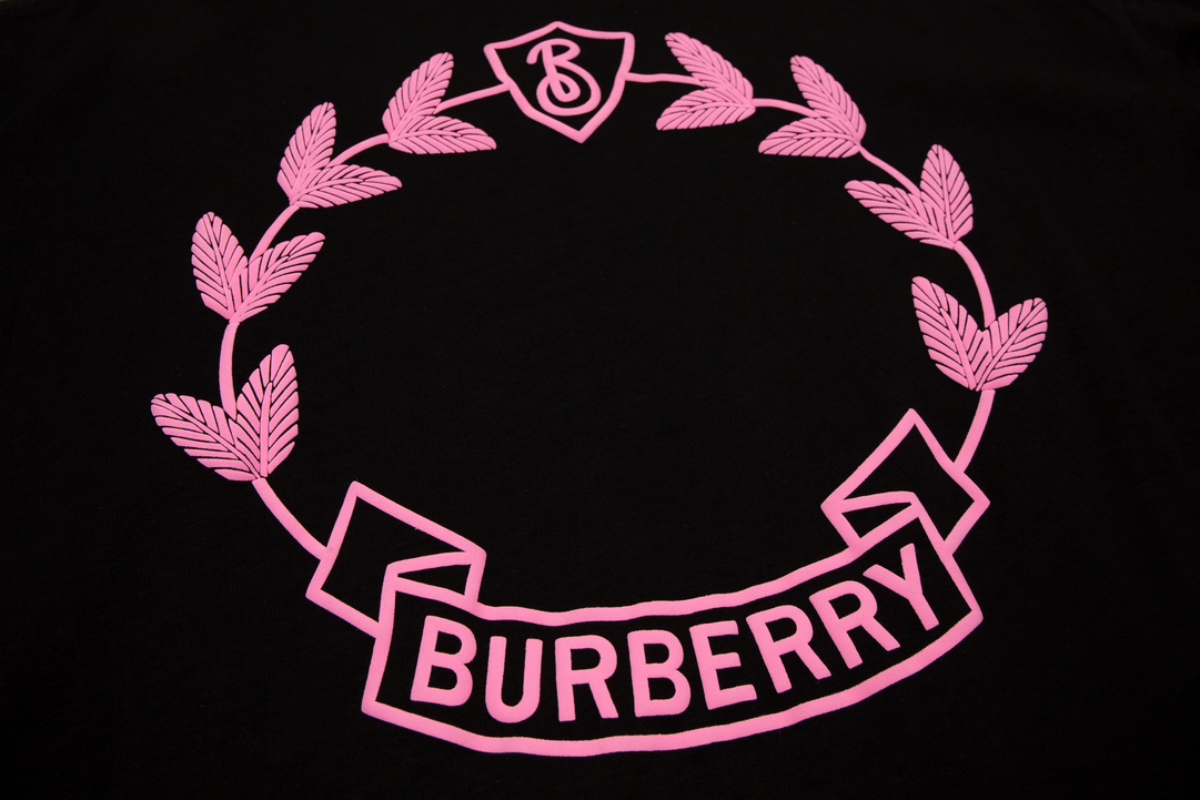 Burberry Summer Limited Print Short Sleeves-Luxeon