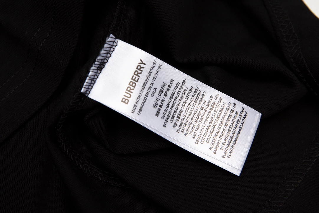 Burberry Summer Limited Print Short Sleeves-Luxeon