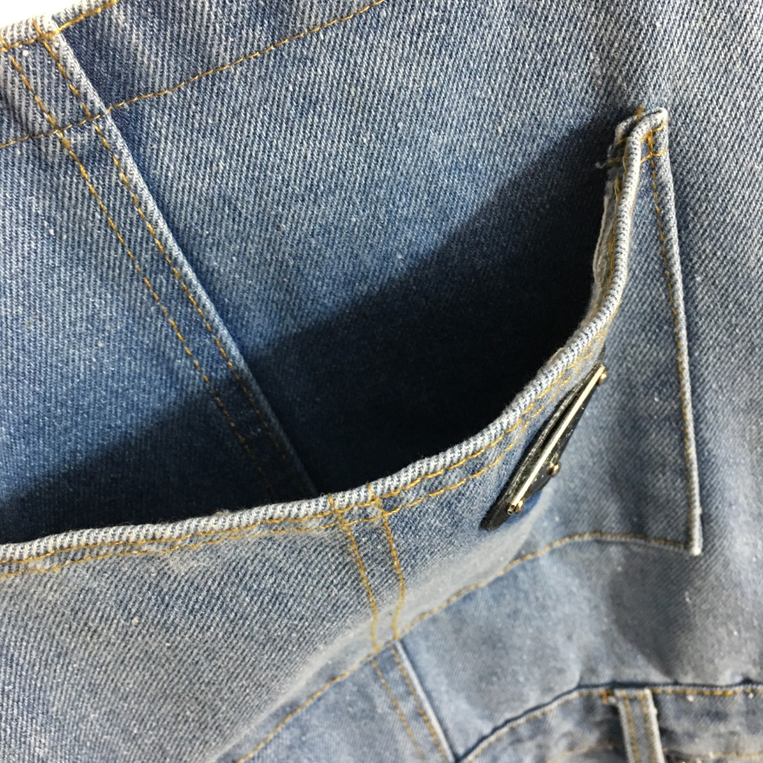 P style Denim Strap Skirt-Luxeon