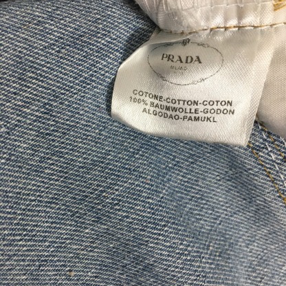 P style Denim Strap Skirt-Luxeon