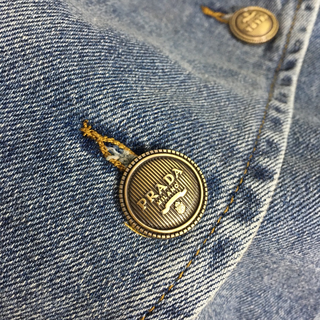 Prad Long Sleeve Denim Coat-Luxeon