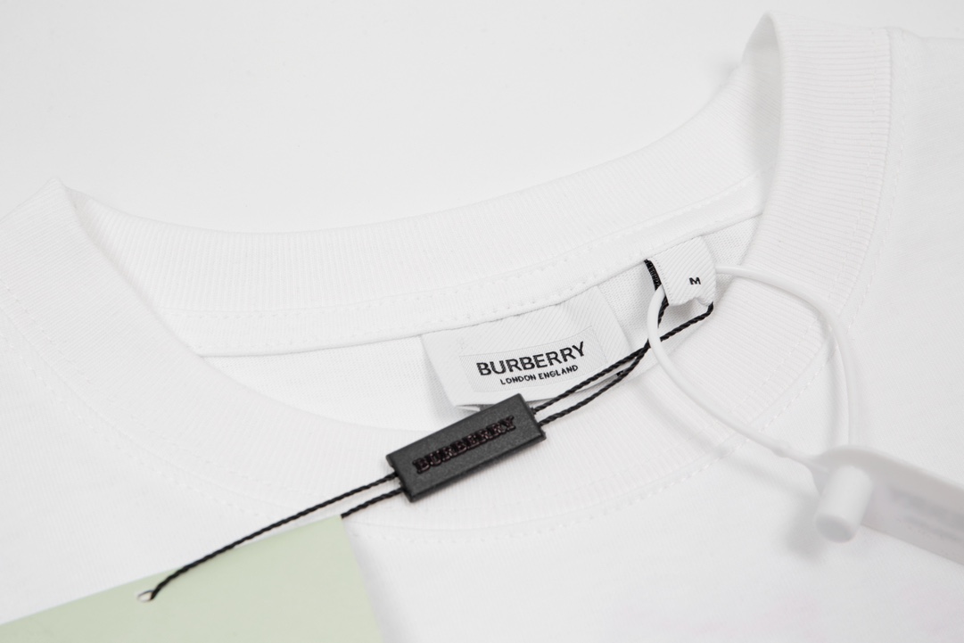 Burberry Summer Limited Print Short Sleeves-Luxeon