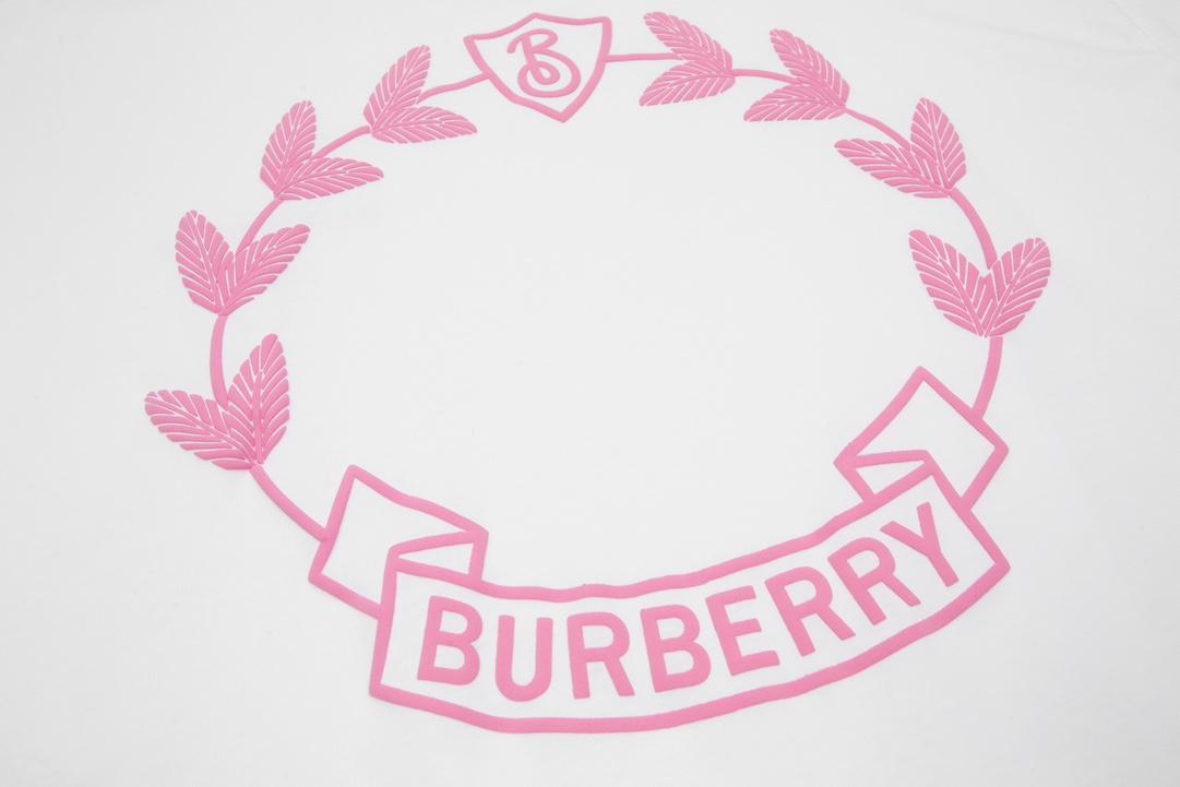 Burberry Summer Limited Print Short Sleeves-Luxeon