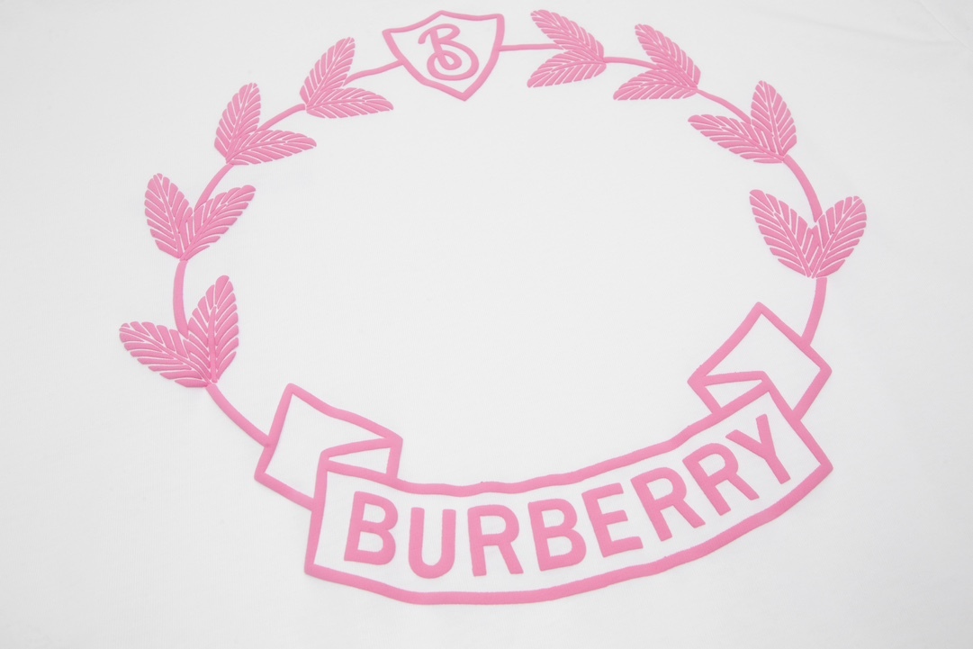Burberry Summer Limited Print Short Sleeves-Luxeon
