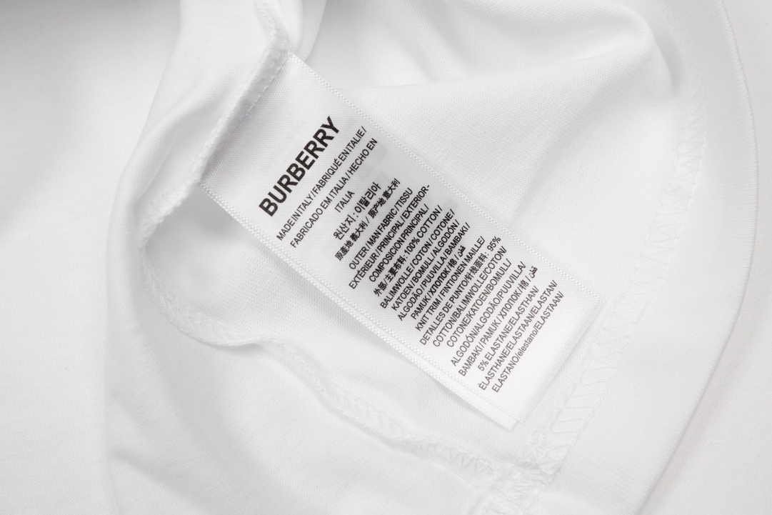 Burberry Summer Limited Print Short Sleeves-Luxeon