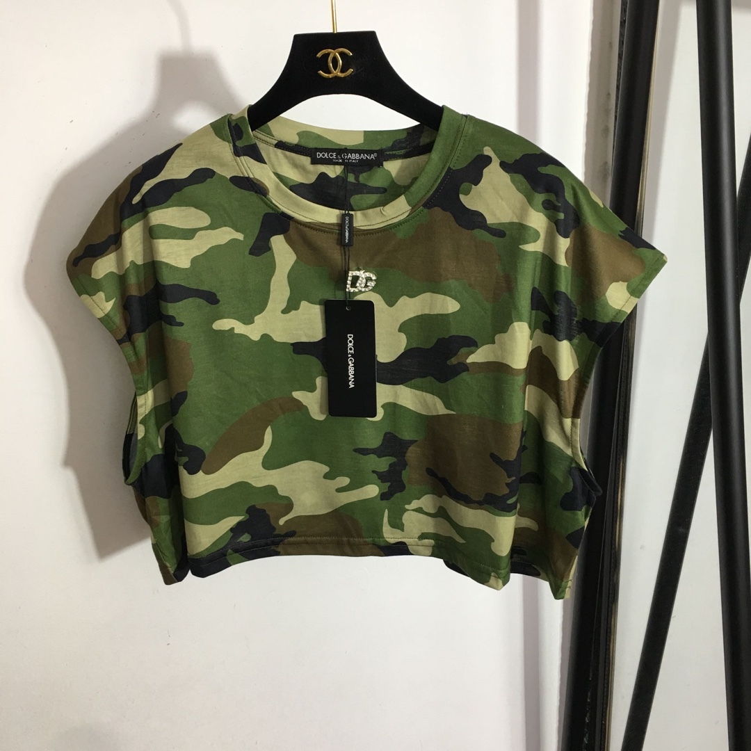 D&G Camo Short Sleeve-Luxeon