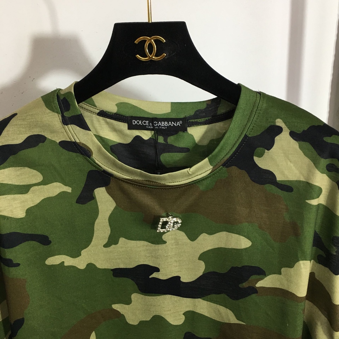 D&G Camo Short Sleeve-Luxeon