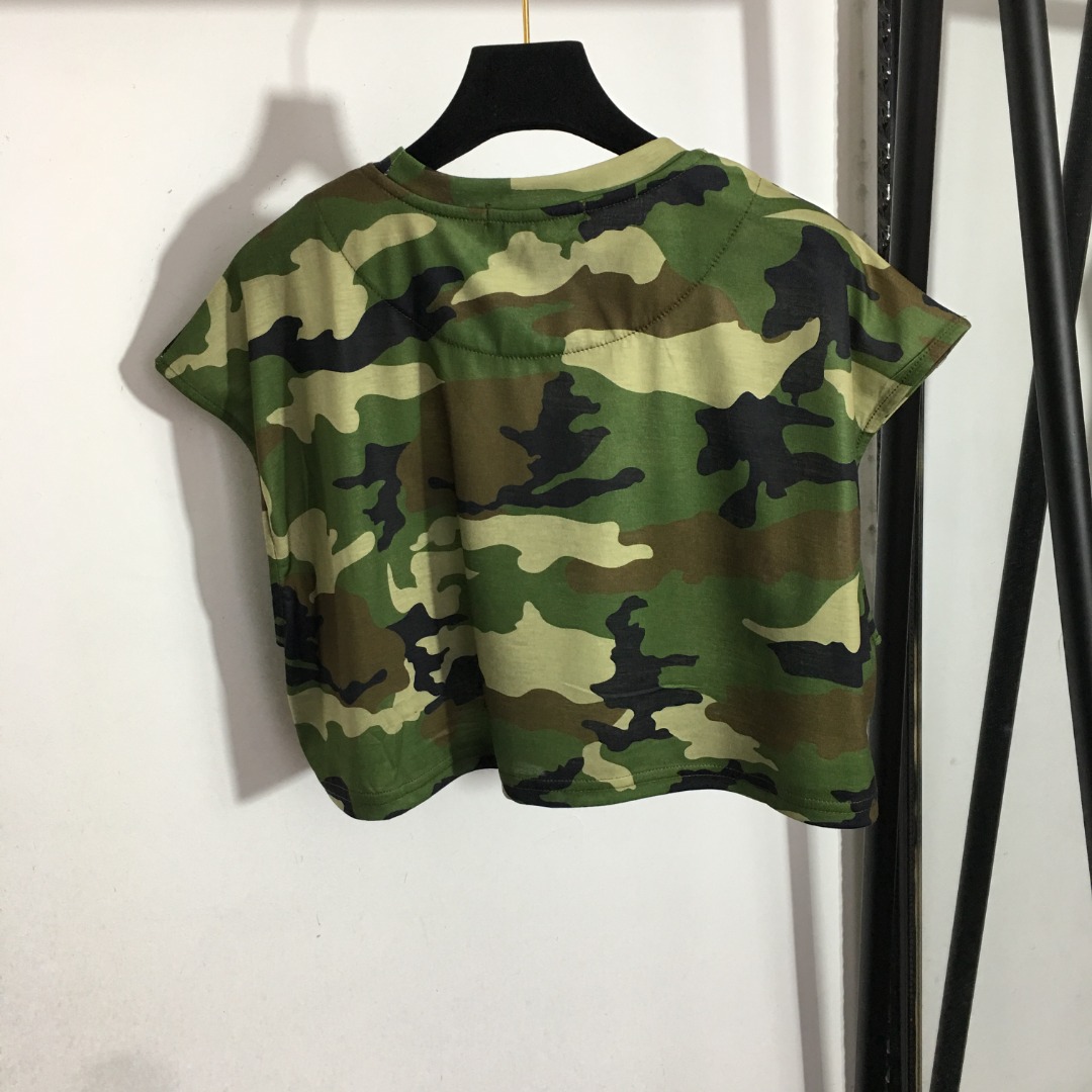 D&G Camo Short Sleeve-Luxeon