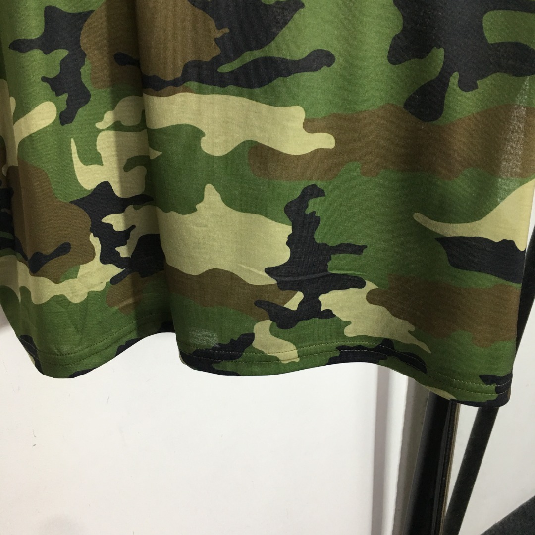 D&G Camo Short Sleeve-Luxeon