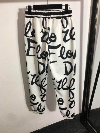 D&G Letter T-shirt+casual pants-Luxeon