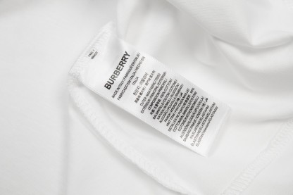 Burberry Oak Leaf Warhorse Short Sleeve Black White-Luxeon