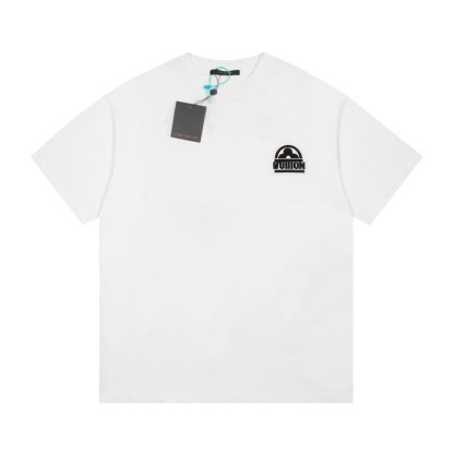 . Snowflake Embroidery Short Sleeve Black/White-Luxeon