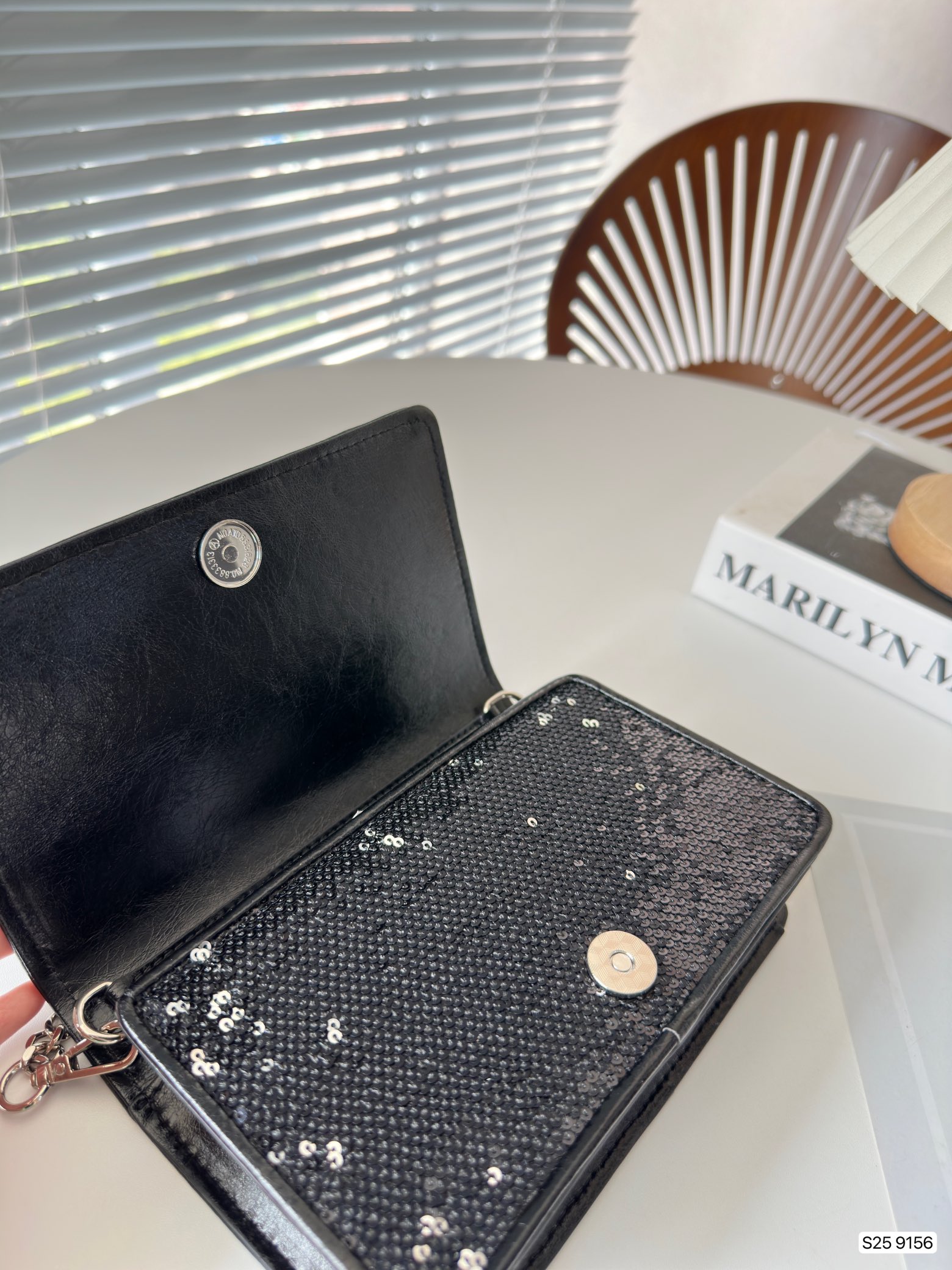 MiuMiu Sequin Chain Bag-Luxeon