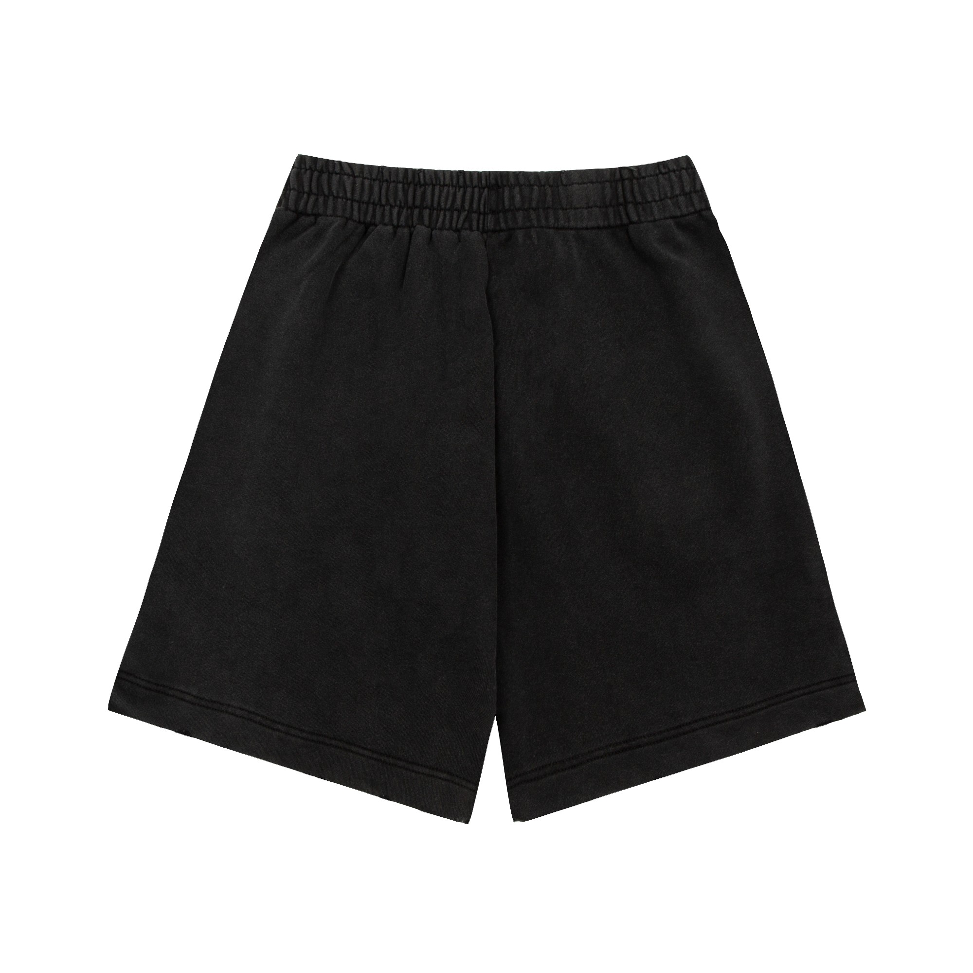 B style logo embroidered shorts-Luxeon