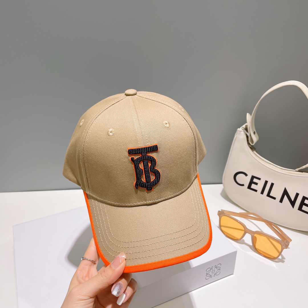 Burberry fashion casual baseball hats-Luxeon