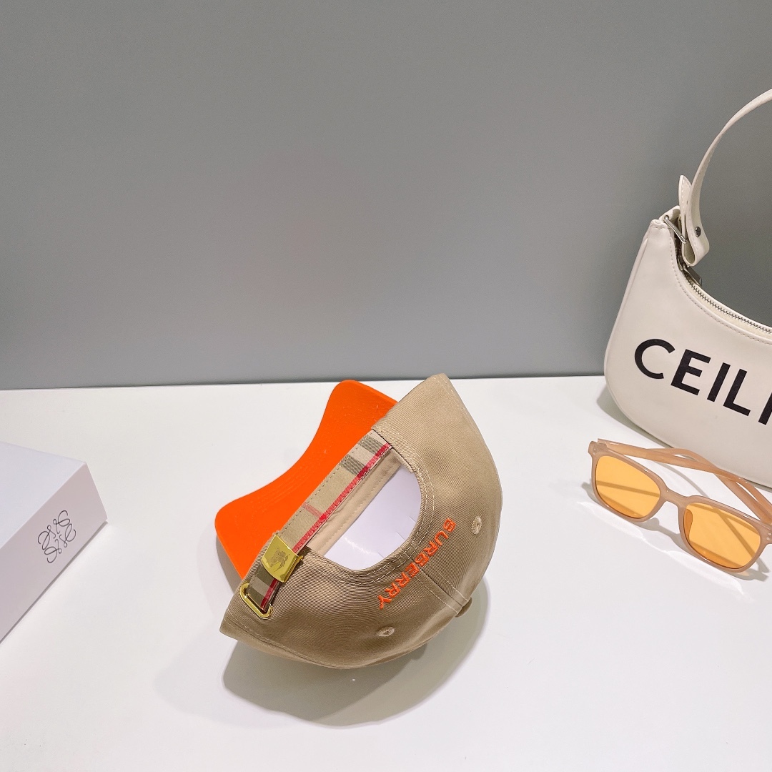 Burberry fashion casual baseball hats-Luxeon