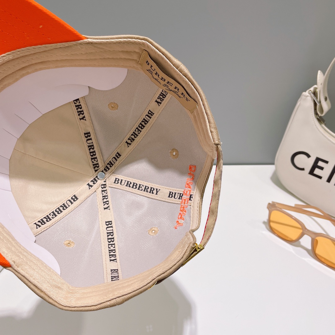 Burberry fashion casual baseball hats-Luxeon