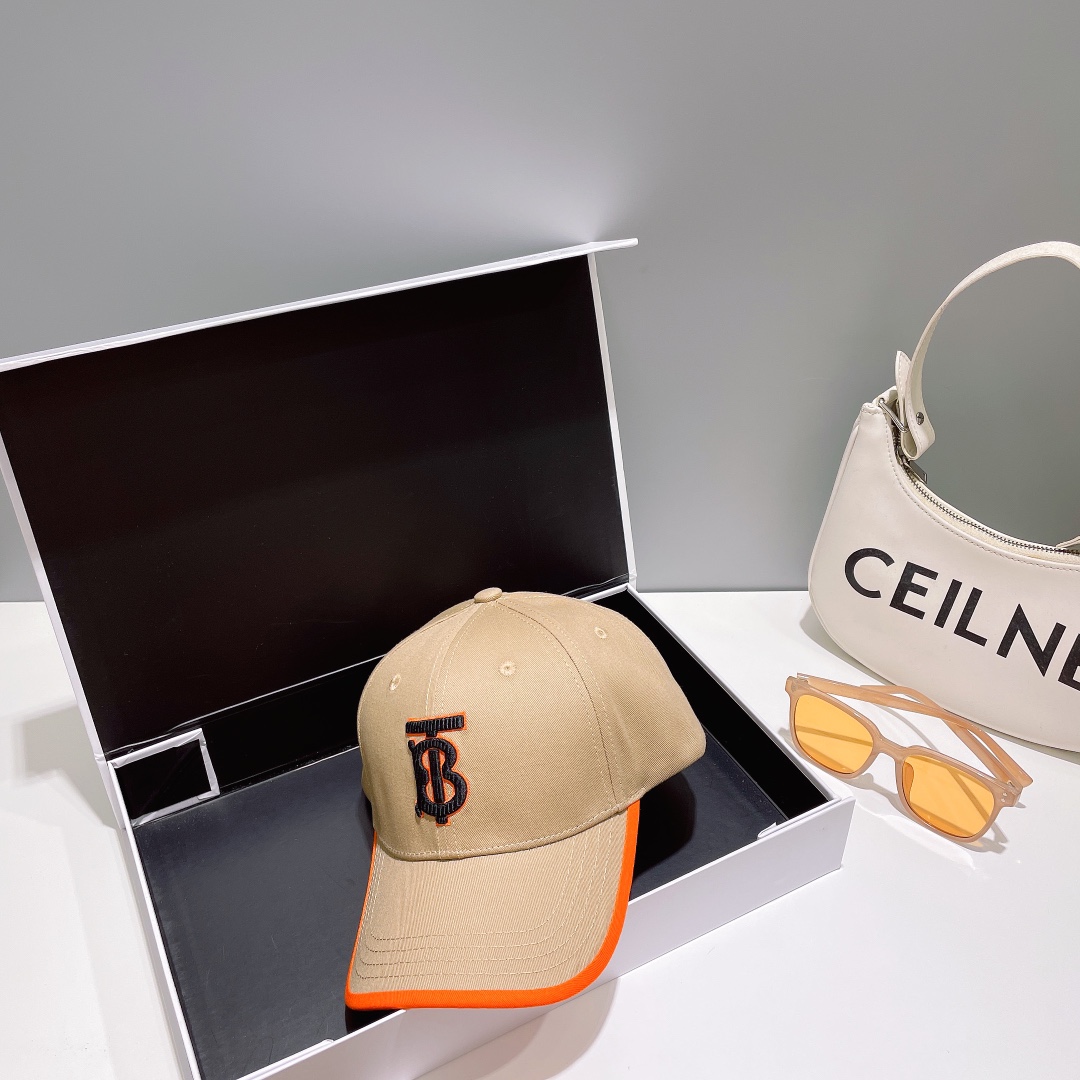 Burberry fashion casual baseball hats-Luxeon