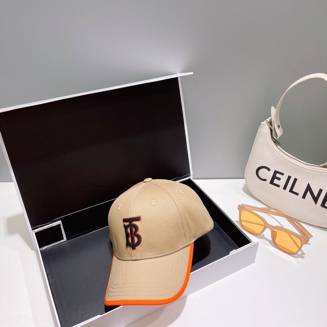 Burberry fashion casual baseball hats-Luxeon