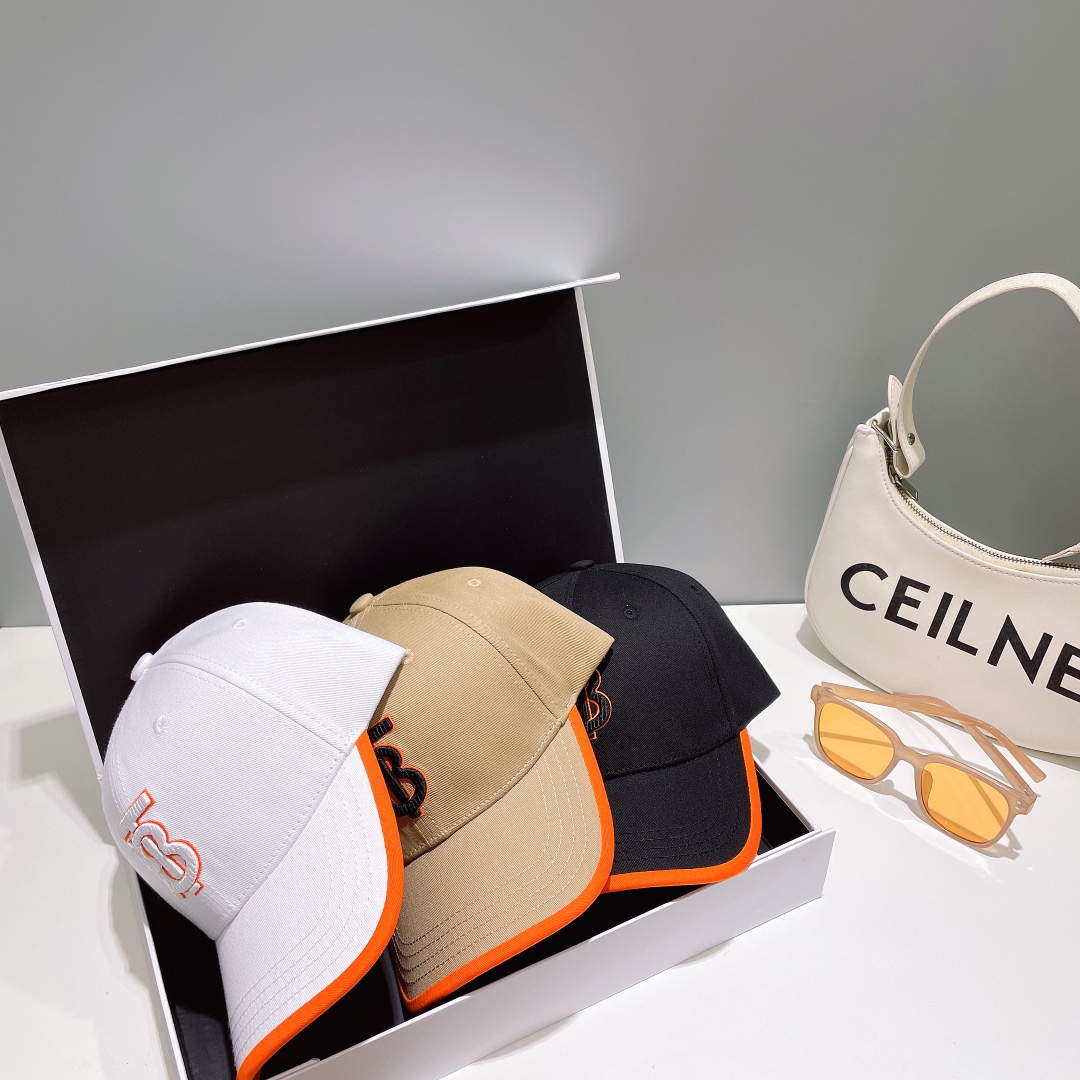 Burberry fashion casual baseball hats-Luxeon