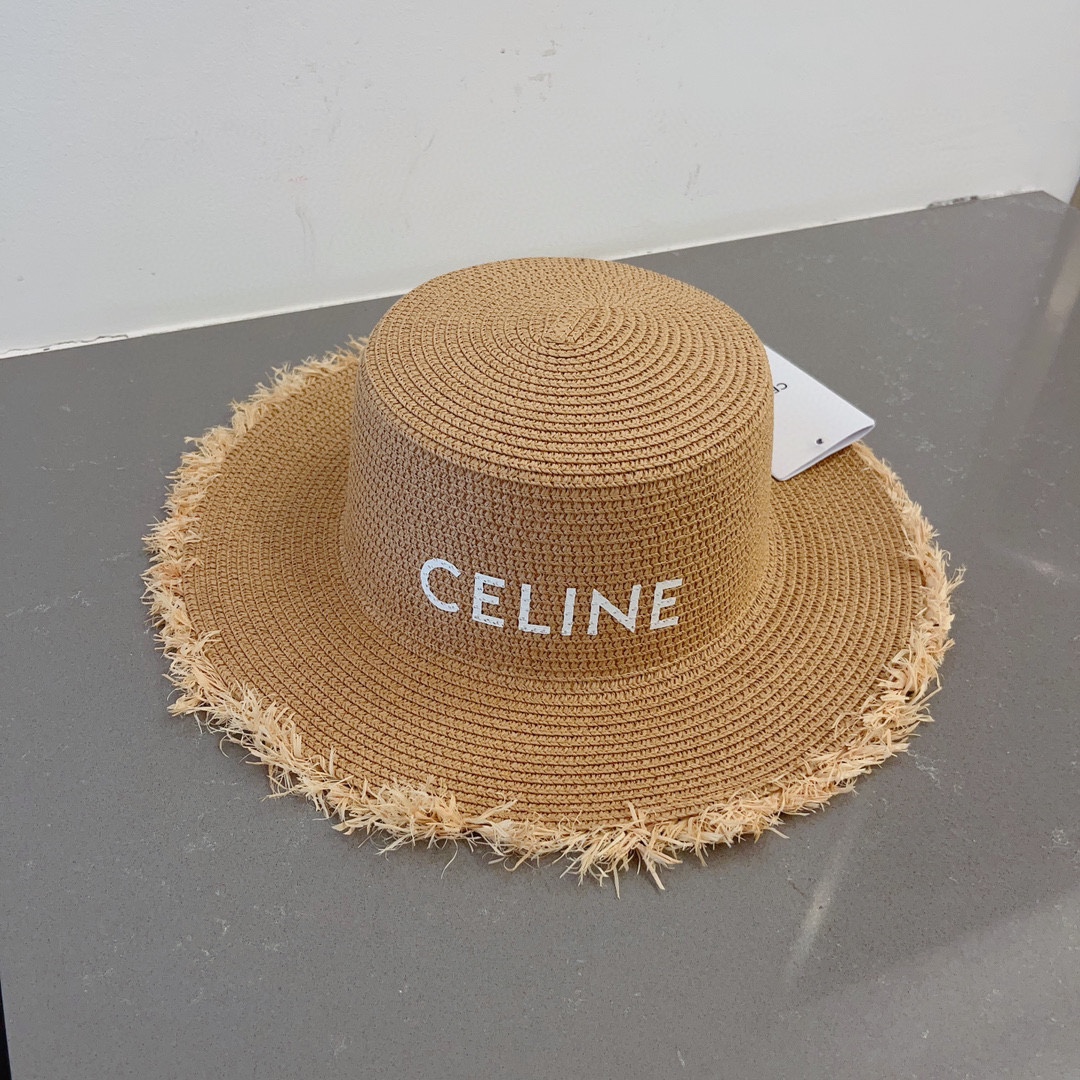 C style fashion straw hats-Luxeon