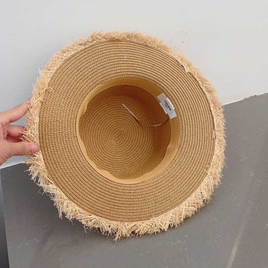 C style fashion straw hats-Luxeon