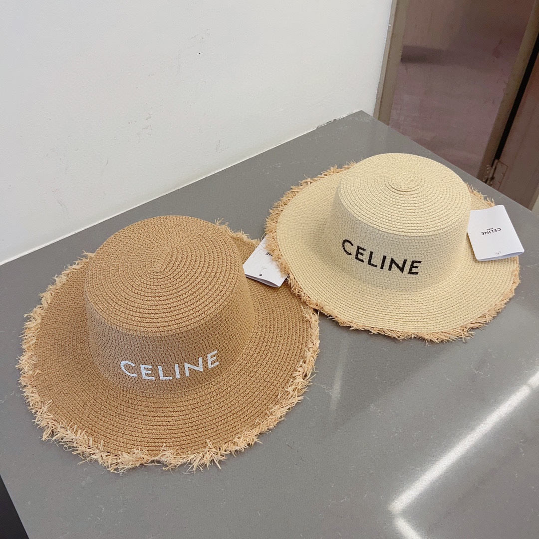 C style fashion straw hats-Luxeon