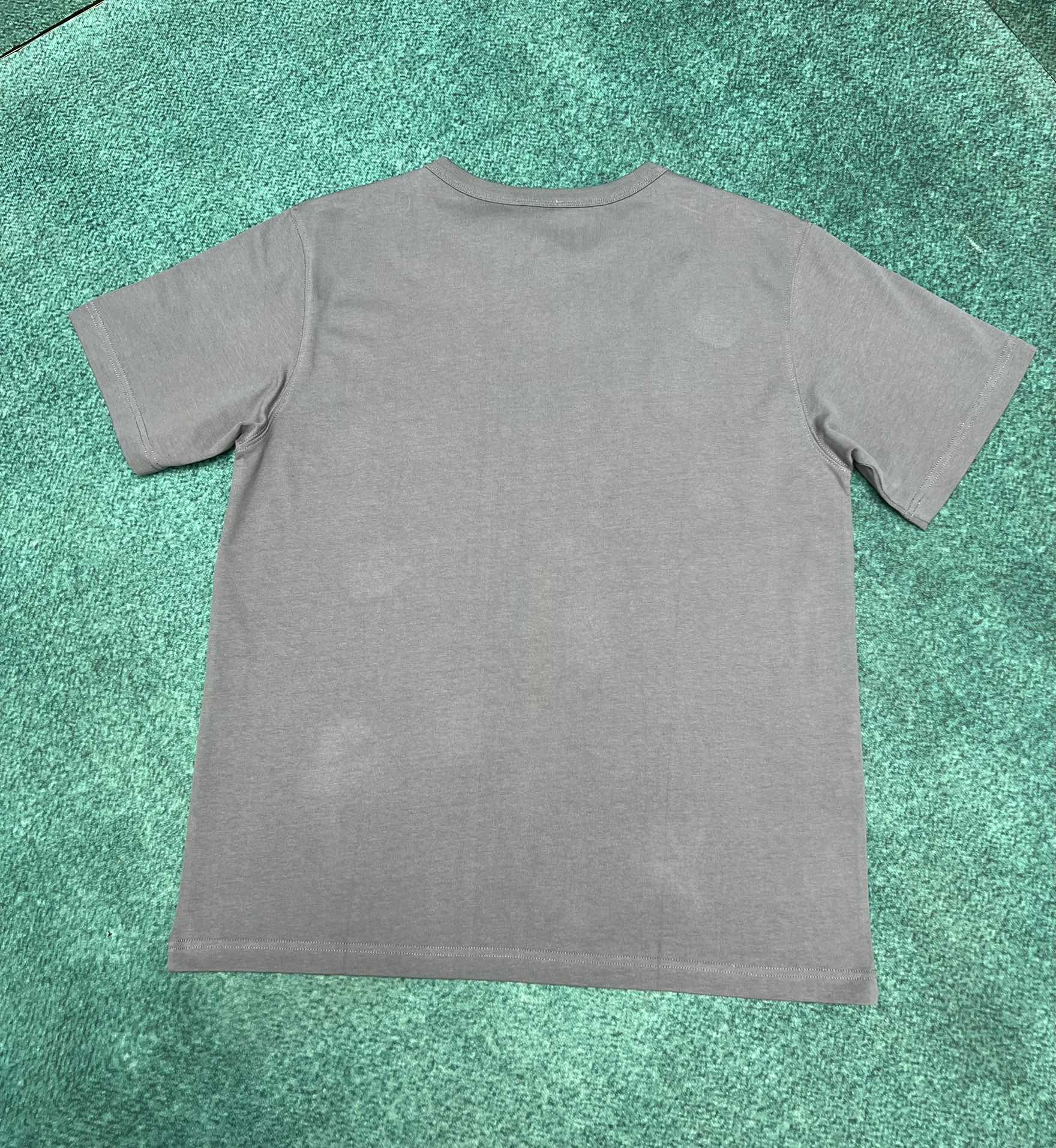 D style 2023 Summer Rib Crew Neck T-shirt-Luxeon