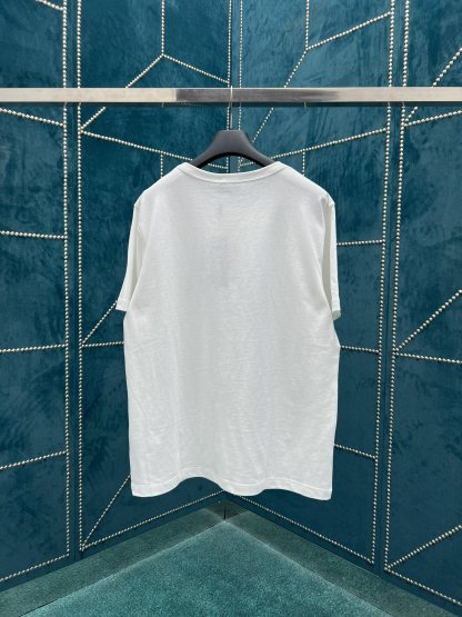 D style 2023 Summer Rib Crew Neck T-shirt-Luxeon