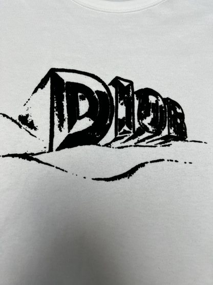 D style 2023 Summer Rib Crew Neck T-shirt-Luxeon