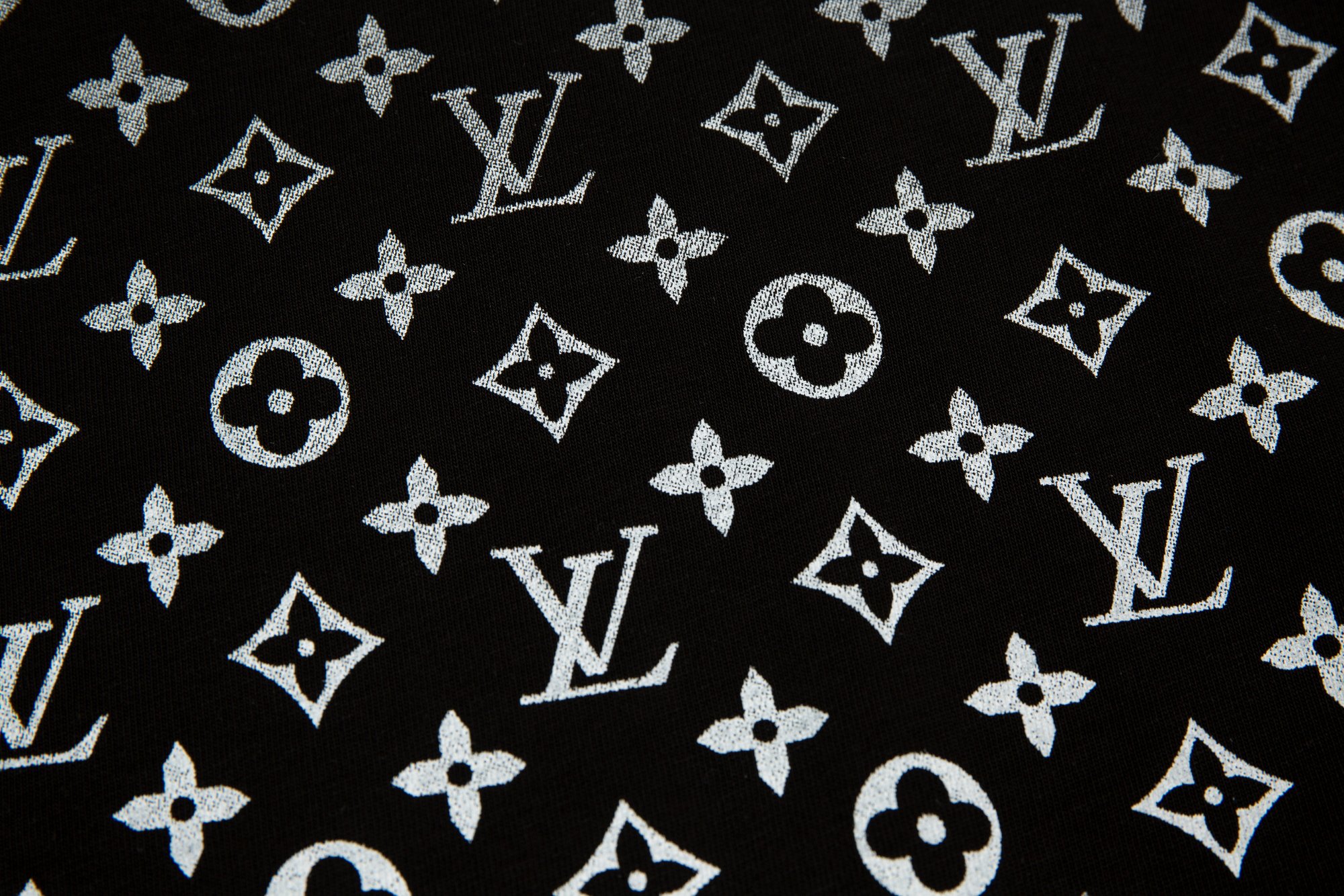 bag Gradient Print Short Sleeve Black/Green-Luxeon