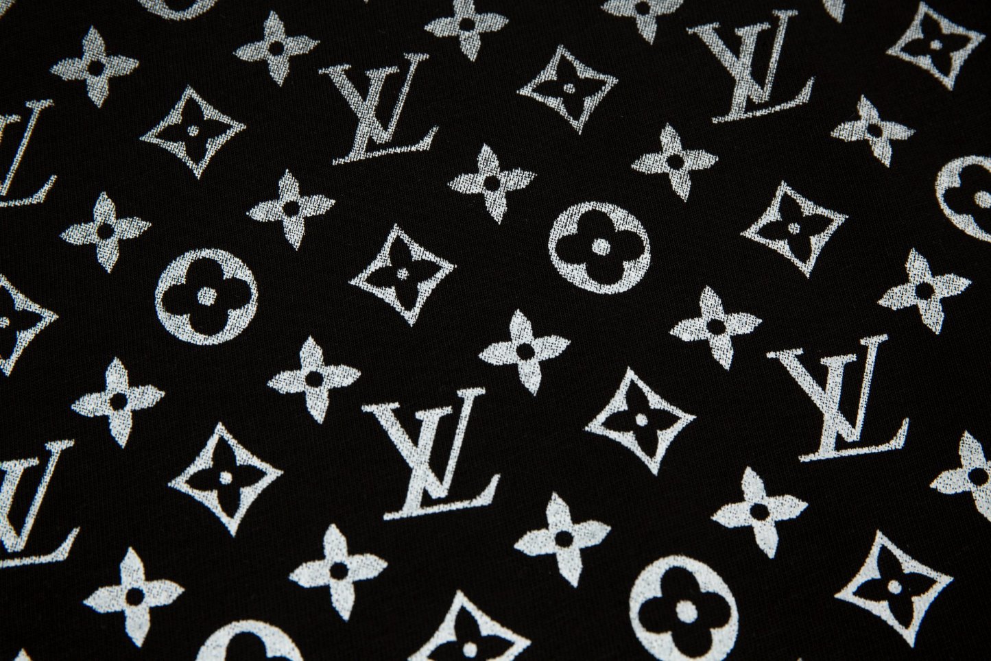 bag Gradient Print Short Sleeve Black/Green-Luxeon