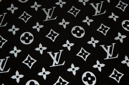 bag Gradient Print Short Sleeve Black/Green-Luxeon