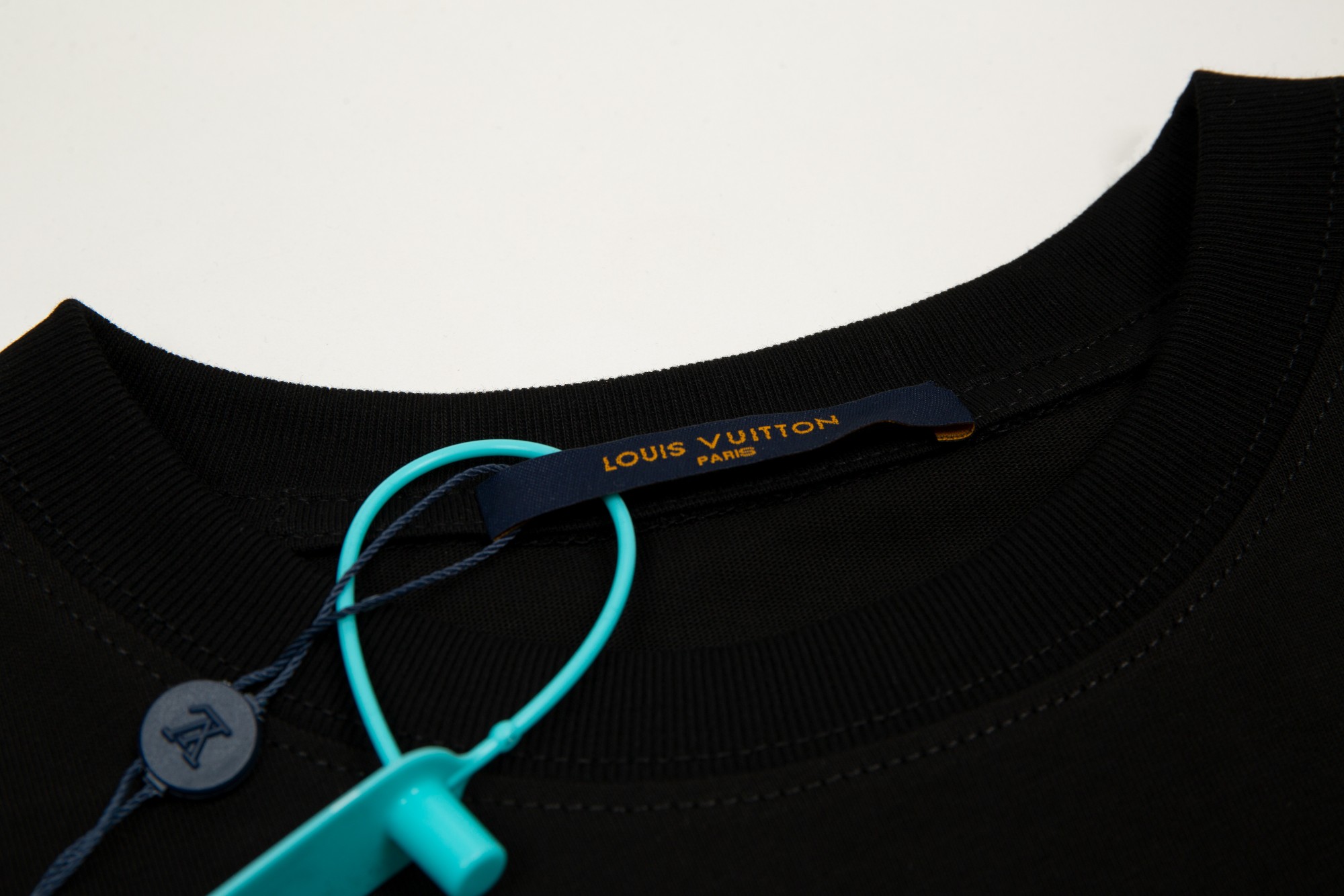 bag Gradient Print Short Sleeve Black/Green-Luxeon