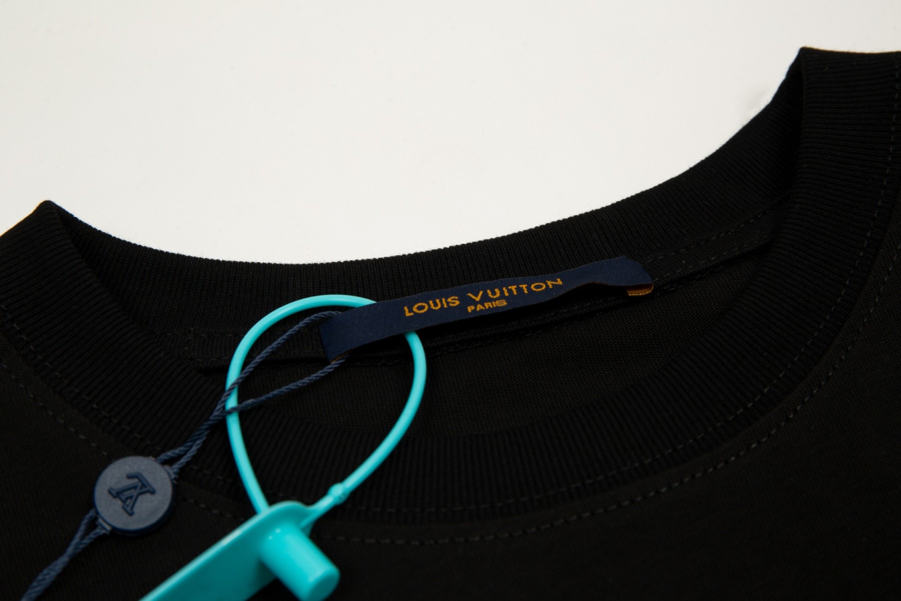 bag Gradient Print Short Sleeve Black/Green-Luxeon