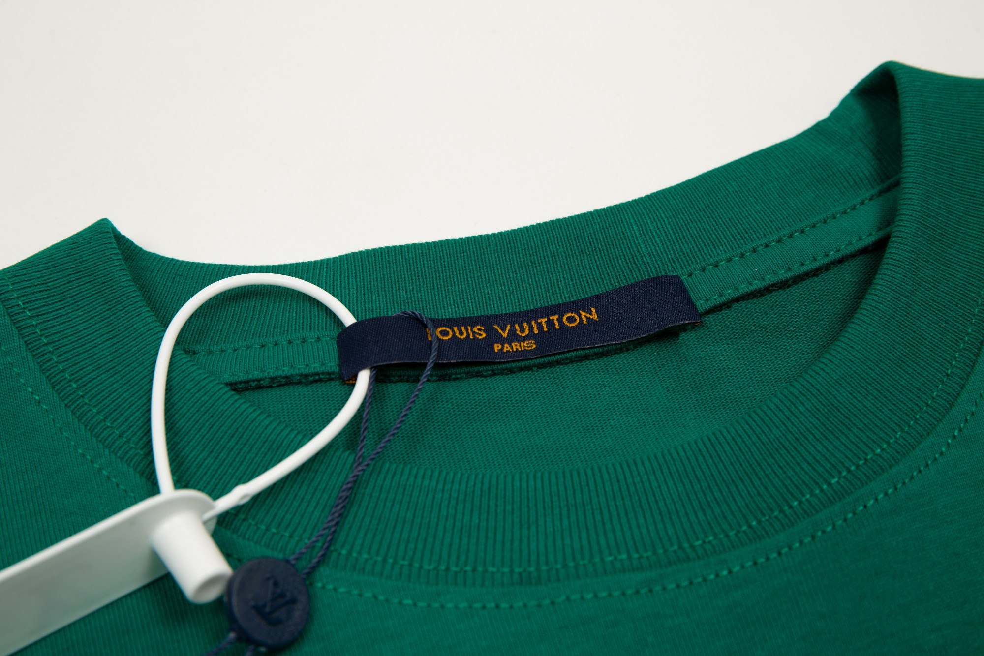 bag Gradient Print Short Sleeve Black/Green-Luxeon