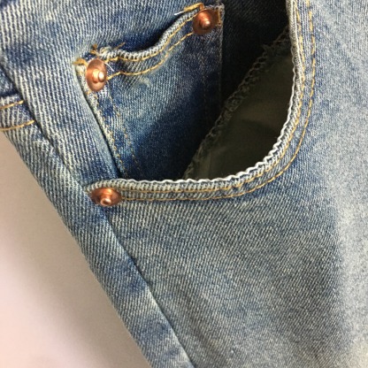 G style Tight Feet Denim Pants-Luxeon