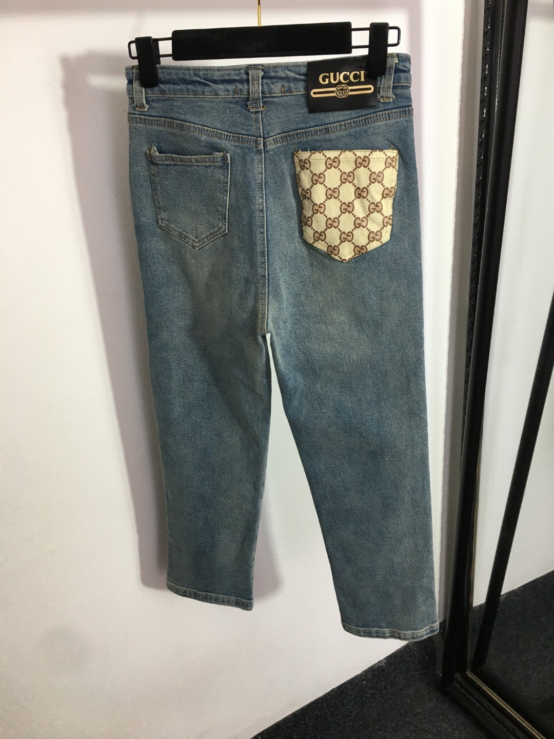 G style Tight Feet Denim Pants-Luxeon