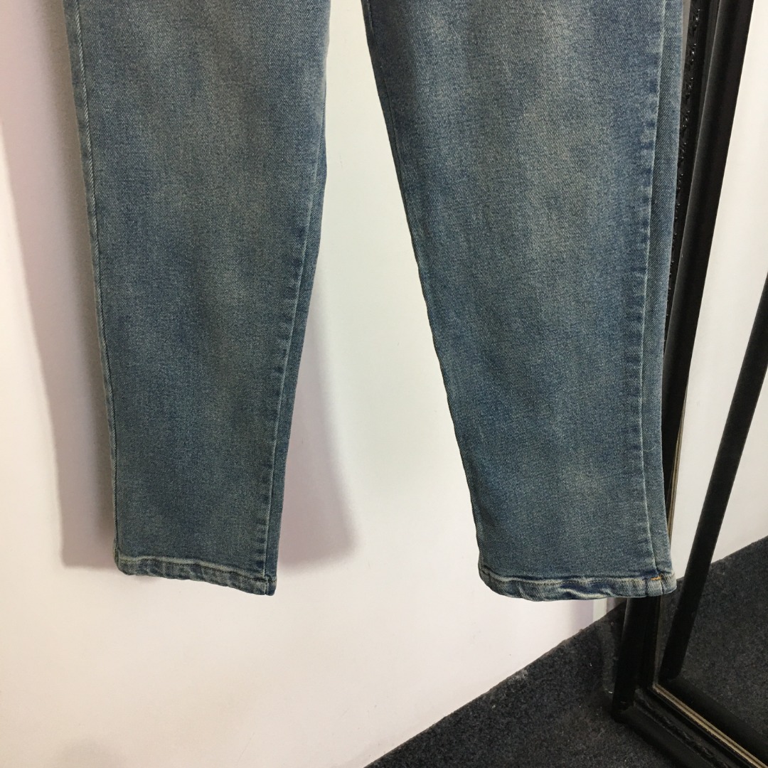 G style Tight Feet Denim Pants-Luxeon