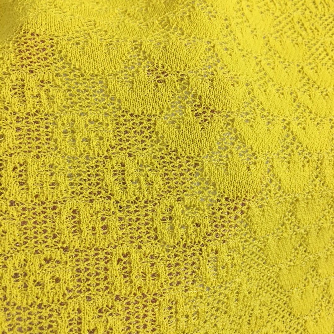 G style&Adidas Letter Hollow out Round Neck Short Sleeve Knit-Luxeon