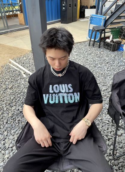 bag Gradient Logo Short Sleeve-Luxeon