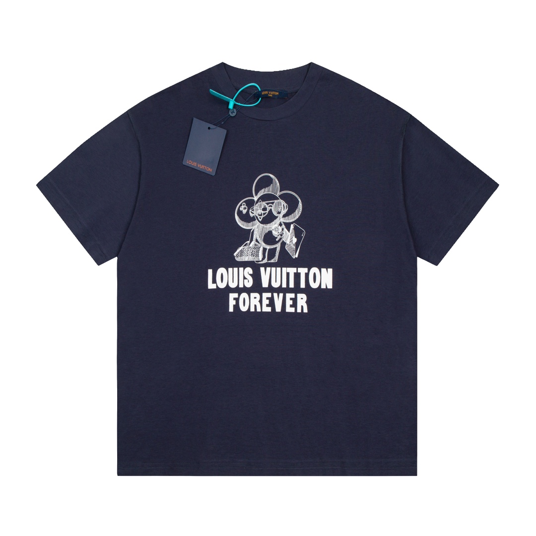 . Sunflower Limited Print Couple Short Sleeve T-shirt-Luxeon