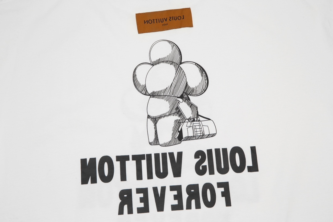 . Sunflower Limited Print Couple Short Sleeve T-shirt-Luxeon